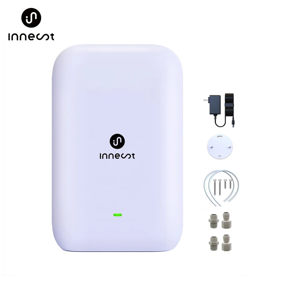 Maintenance-Free UVC LED Water Purifier Box No Chemicals 12V/24V DC with Flow Switch for RO and Home Use