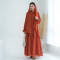 Abaya Manufacturer Islamic Clothing Abaya 2024 Muslim Long Dress Chiffon Modest Dress Plus Size Womens Dress With Hijab