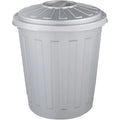 Multipurpose waste bin/bin with lockable lid Small Durable plastic (PP) 7 l Mats Silver
