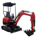 Cheap Price 2ton Mini Excavator with Free Bucket with Boom Swing and Closed C