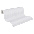 Modern Kitchen Hotel Use Coatable Paintable White Non Woven Vinyl Wallpaper Rolls Highly Wash-Resistant 1005x053m Made Germany
