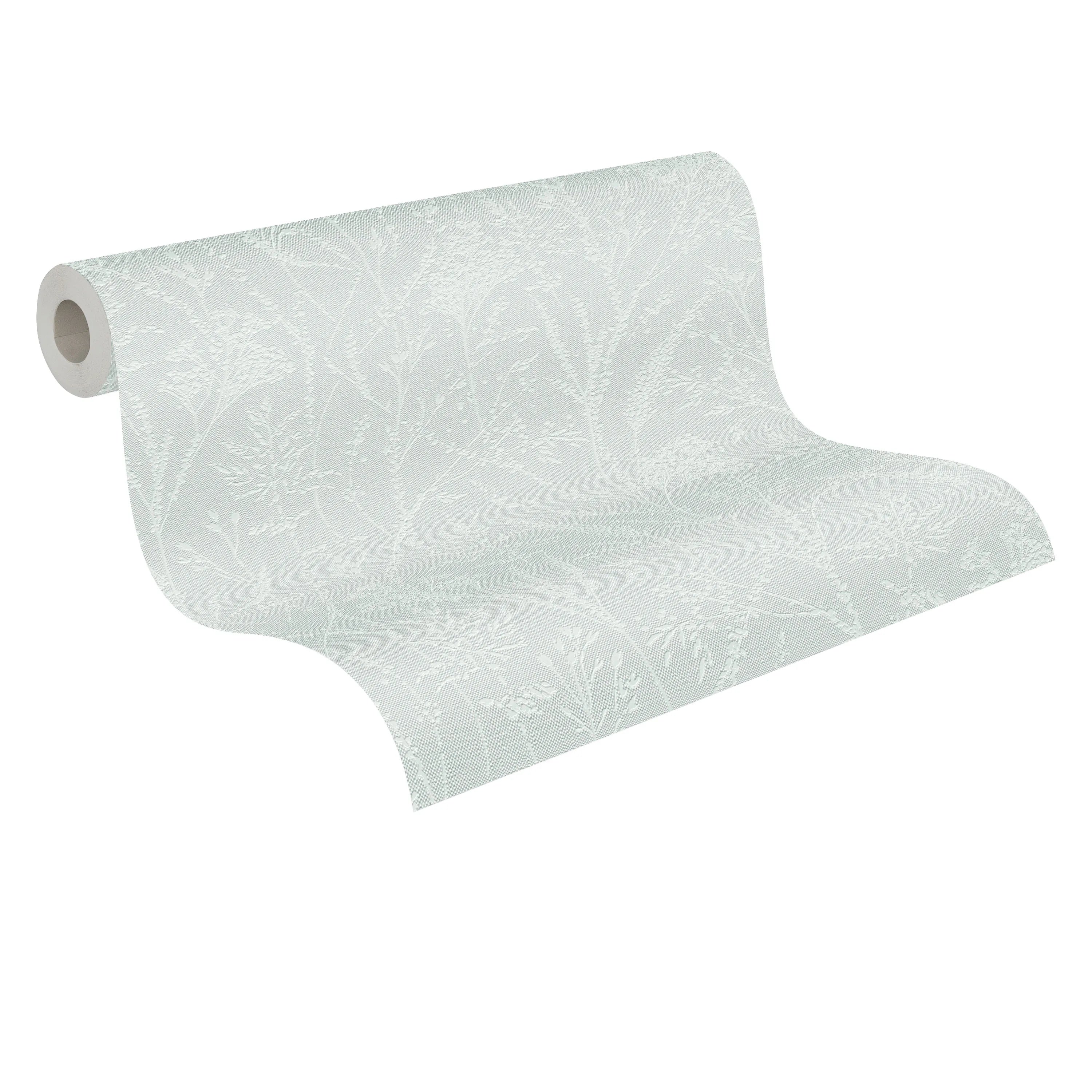 Germany Made Modern Floral Wallpaper Rolls Branches Design Non Woven Vinyl Light Resistant Highly Wash-Resistant Hotel Kitchen