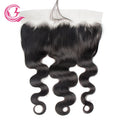 CLJhair 2025 Brazilian Virgin Hair of Body Wave 13X4 Frontal  Natural Black Color 130 Density for Medium High Market