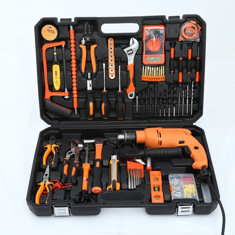 Home Hardware Tool Set Hardware Toolbox Manual Combination Electrician Woodworking Repair Tools