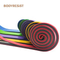Factory Price Yoga Elastic Stretch Heavy Duty Power Exercise Fitness Double Layer Color TPE Pull up Assist Resistance Bands Set