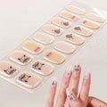 Four-Color UV Fashion Gel Nail Stickers Environmentally Friendly and Non-Toxic Semi-Cured Nail Gel Strip MegaBDM