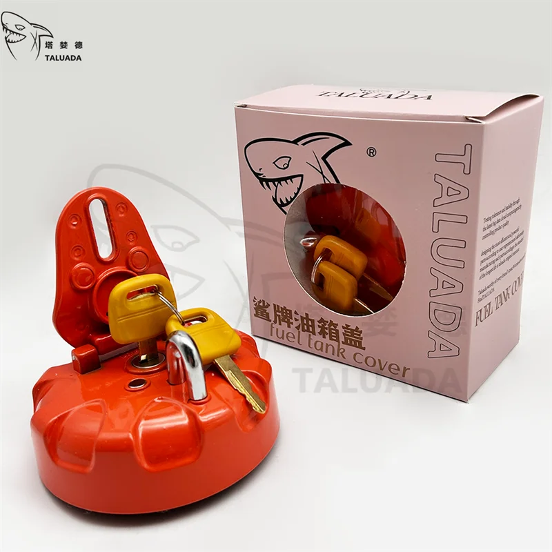 TALUADA Excavator Parts  EX200 Fuel Tank Cover EX100-3 EX200-2 EX200-5 Anti-theft Diesel Tank Cover