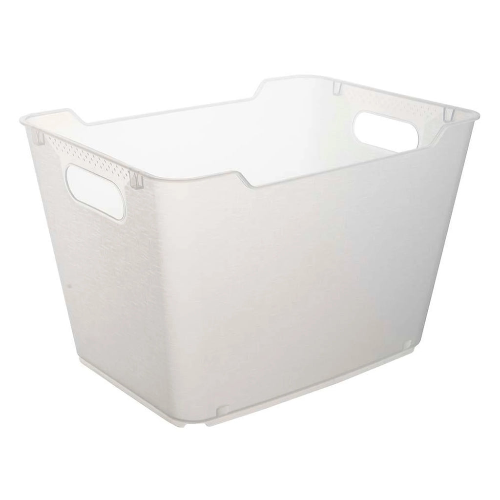 Storage Box Polypropylene 20 l Lotta Transparent 40x28x25 cm