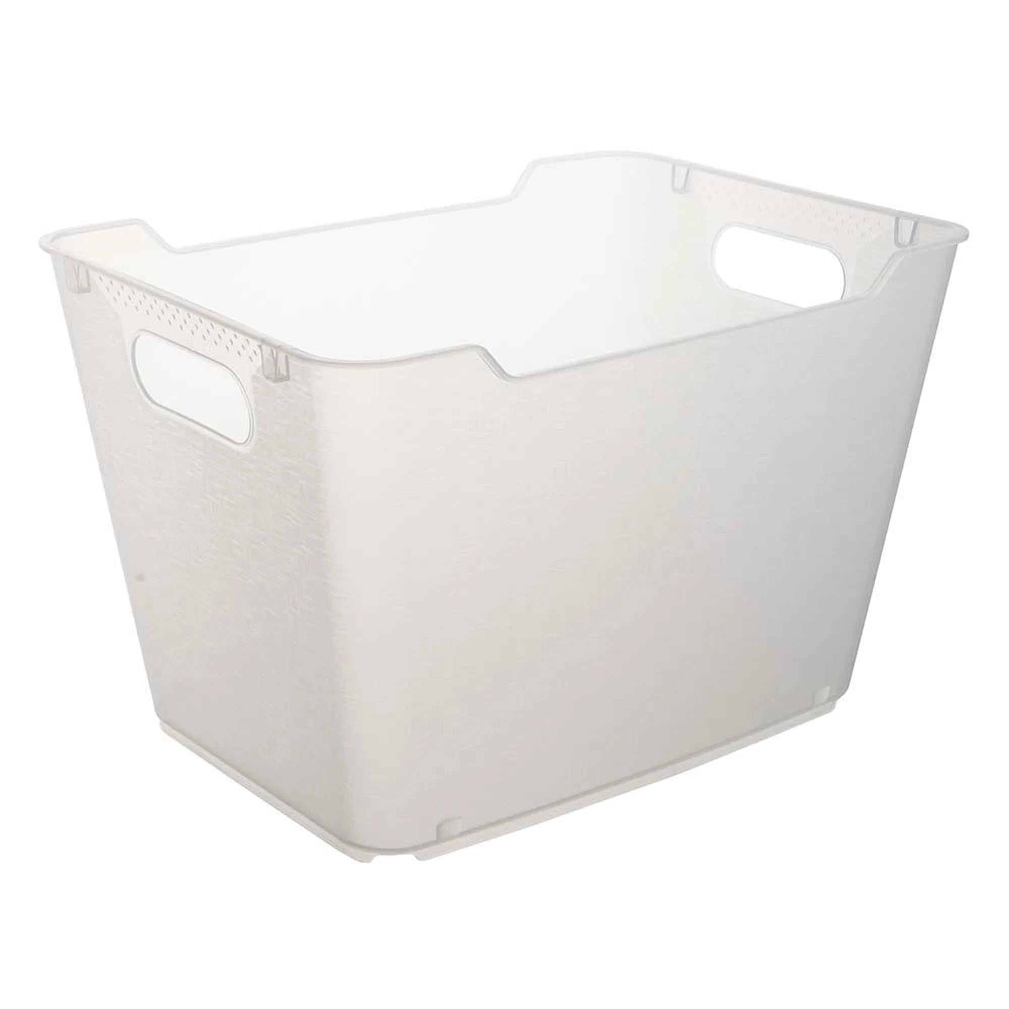 Storage Box Polypropylene 20 l Lotta Transparent 40x28x25 cm