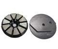 National Flooring Equipment Compatible 10 Segment Metal Bond Diamond Floor Grinding Disc
