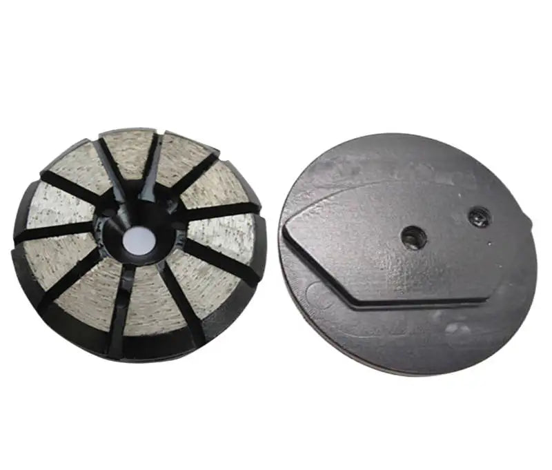 National Flooring Equipment Compatible 10 Segment Metal Bond Diamond Floor Grinding Disc