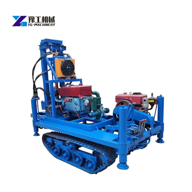 Hydraulic Small Water Well Drilling Rig: Compact and Efficient for 100m Depth Boreholes