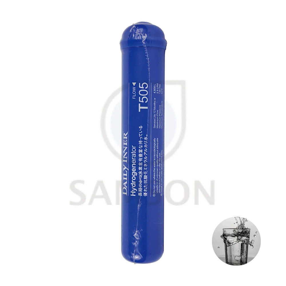 Hot Sale 9-3/4" Plastic Alkaline Water Filter Cartridge PH Balance Mineral Alkaline Manual for Household Use 1600 GPD Flow Rate