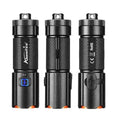 Mini EDC Cool Neck Decoration Small Flashlight Keychain Torch Camping Travel Emergency Lighting Backup Stairs Key Chain Light