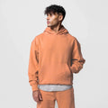 New Heavyweight 320g Men's Women's Hooded Sweatshirt American Style Solid Color Loose Fit Pullover for Autumn Couple Hoodie