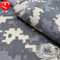 Stock ACU Camouflage Printed Fabric Nylon Cotton Plaid NYCO Waterproof Ripstop Infrared-Proof Fabric for Tactical Outdoor MegaBDM