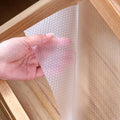 Sale Green Colour 1 Piece Anti Slip Washable Print Protect Shelf Liners EVA Refrigerator Fridge Mats