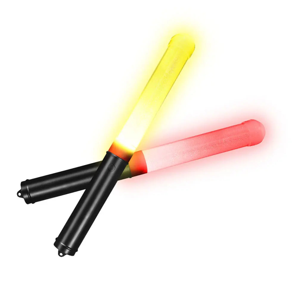 Rechargeable Bulk Pack Concert LED Stick Lights Big Rave Glowing Pink Blue Green Wand Light Party Supplies