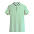 Oem customized cotton polo shirt custom printed logo summer corporate work clothes short sleeved t shirt