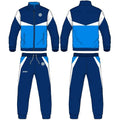 Custom Designed Soccer Group Training Kits Printed Breathable Quick-Dry Unisex Drawstring Jacket Pants Set Summer Players 2-in-1