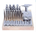 Boasta Manufacturing Dapping Block 50 9 PCS for Jewelry Tools Making Sets Making Metal Forming Stainless Steel Jewelry Design