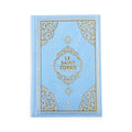 French Translation Printed Offset Paper Koran Book 17x24 cm Customizable Logo Muslim Family Gift for Eid for Packing
