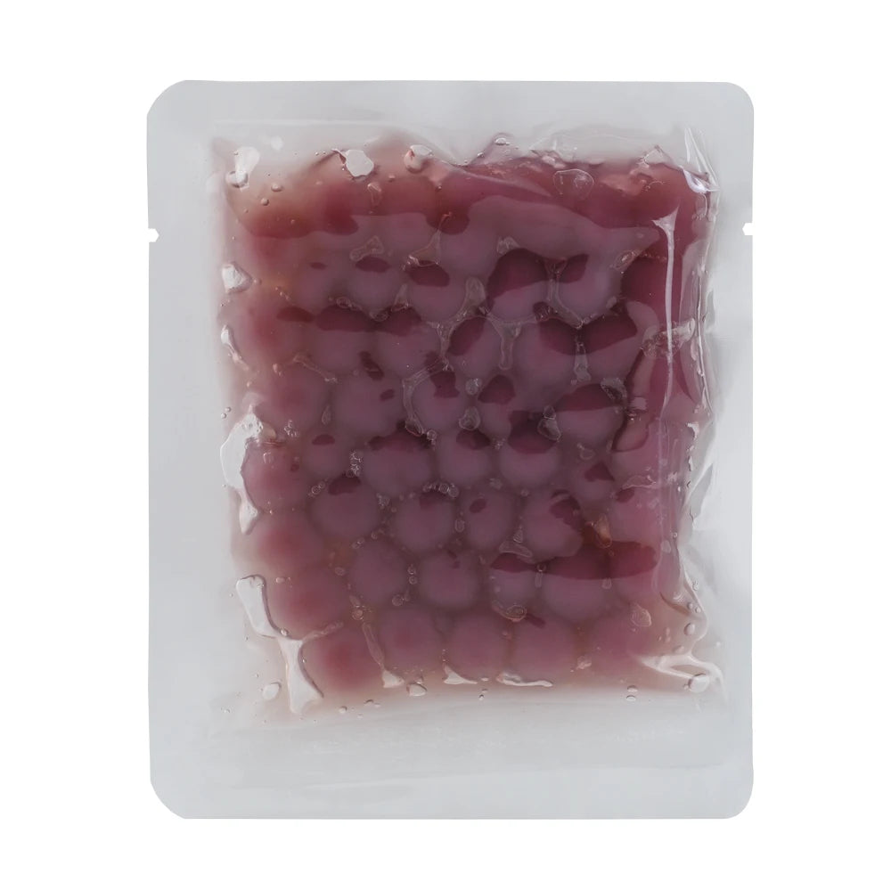 50g Brown Taro Tapioca Ball Boba with Additives for Bubble Tea Kit in Bag Packaging with Gift Set