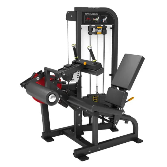 Steel 70kg Pin Loaded Commercial Leg Curl Machine-Durable Eco-Friendly CE ISO9001 Certified Seated Prone Leg Curl Training