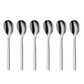 6pcs 5.3'' Stainless Steel Egg Spoon Set Mirror Multipurpose Soft Boiled Egg Serving Spoons for Party Jam Honey Ice Cream