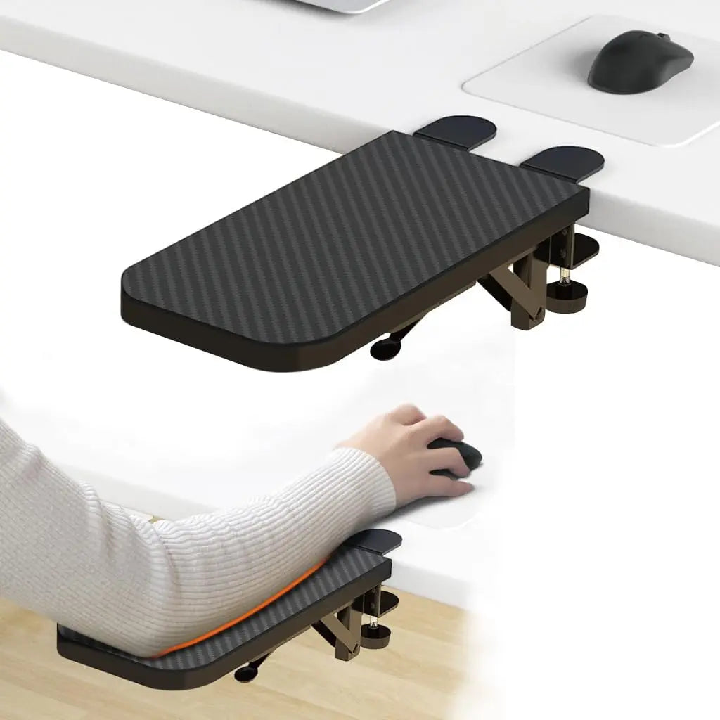 Computer Arm Rest for Desk Extender Sturdy Mouse arm Support Suitable for Home and Office
