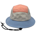 Wholesale RTS Adjustable Bucket Hat 3D Embroidery Laser Drilling Breathable Fisherman Net Outdoor Sports Running Cap Oxford