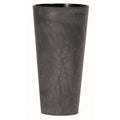 Prosperplast Tubus Slim Effect plastic WITH tank in Anthracite color 76.2 (height) x 40 (width) x 40 (depth) cms