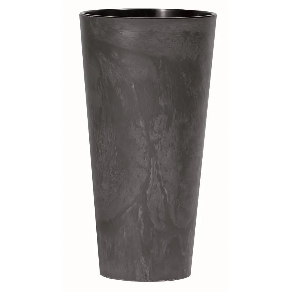 Prosperplast Tubus Slim Effect plastic WITH tank in Anthracite color 76.2 (height) x 40 (width) x 40 (depth) cms