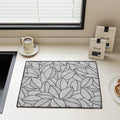Tabletex Large Dish Drying Mat for Kitchen Microfiber Printed 100% Polyester Dish Drying Mat