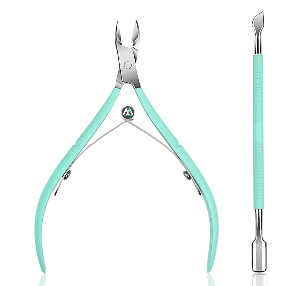 Professional Durable Stainless Steel Pedicure Manicure Tools Cuticle Trimmer Pusher Nipper Clipper Nail Clippers for Finger Baby
