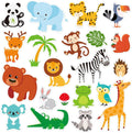 Window Clings Stickers for Kids Window Gel Clings Decals Thick Gel Clings Toddlers Classroom Home Birthday Party Supplies