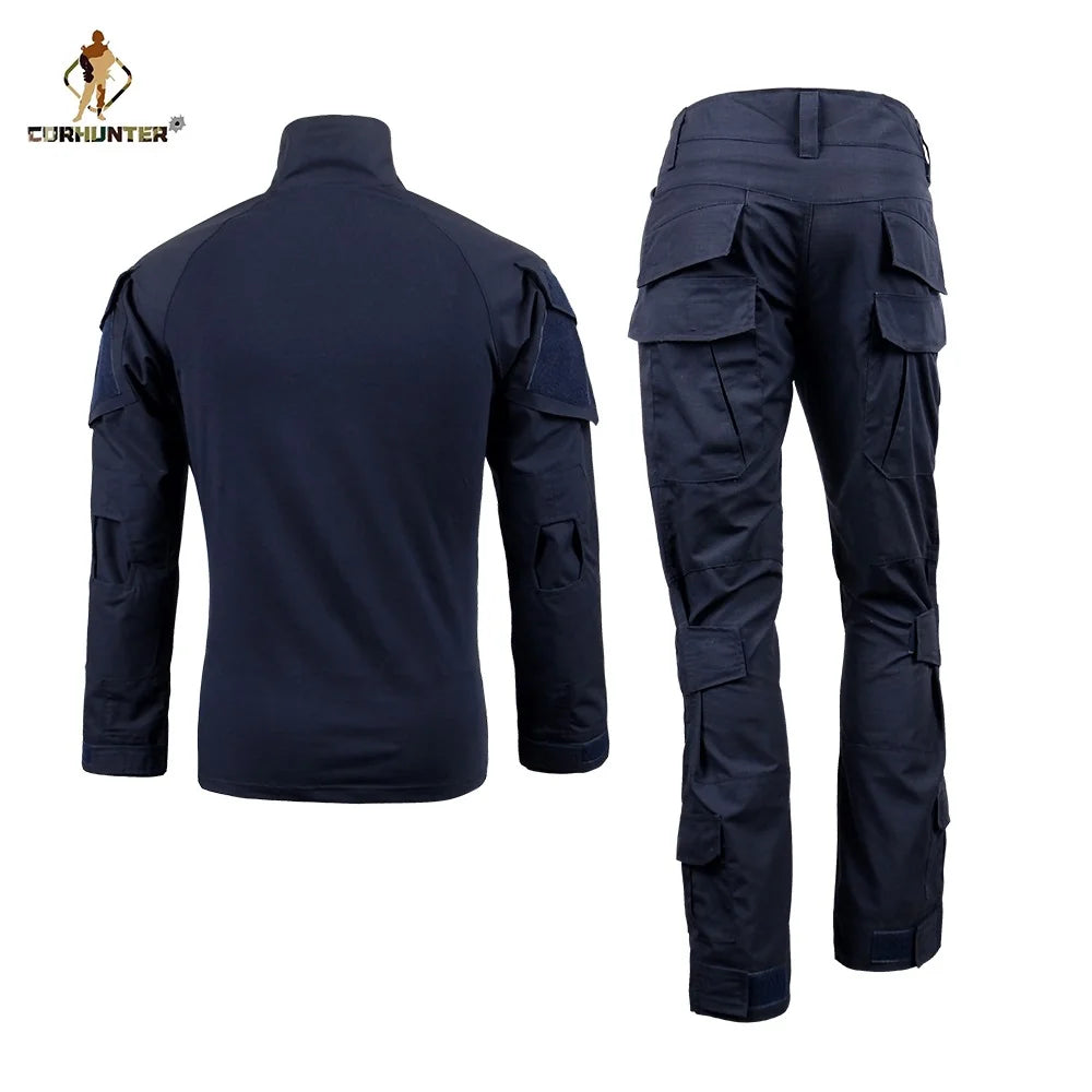 Factory Price G2 Frogsuit Camouflage Ripstop Outdoor Activities Tactical Uniform TC Polyester Cotton