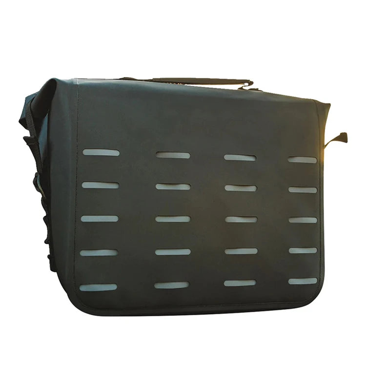 Medium Size Waterproof Rolling Top Closed TPU Pouch Bag Molle System Attached Tactical Bag Classic Style