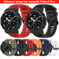 Original Silicone Watch Band for Amazfit T-REX3 Pro 48mm Soft Rubber Official Watch Strap for Amazfit T-rex3 Pro Sport Bracelet
