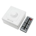 Best Selling DC5V 16A Knob Dimmer with Remote Rotary Dimmer for Single Color Led Strip