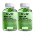 Private Label Support Booster Energy Moringa Wheatgrass Kelp Blend Hawaiian Chlorella Spirulina Gummies