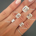Hot Selling 2x4mm Emerald Cut Melee Lab Grown Diamonds Excellent Color CVD Diamond for Band Rings IGI Certified