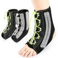 Adjustable Metal Ankle Brace -Support for Sprains Achilles Tendonitis & Plantar Fasciitis Pain Relief