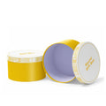 Custom Logo Embossed Matt Laminated Recyclable Rigid Round Gift Box for Cylindrical Bottles and Eye Cream Packaging
