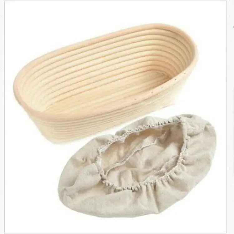 Wholesale Eco-Friendly Food Grade Cane Rattan Fermentation Proofing Basket Handmade Multifunction Laser Logo Home Kitchen Use