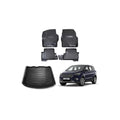 Factory Sale for Ford Kuga 3D Anti-Slip PVC Material Polka Dot Pattern Mat + Trunk Pool Black Set 2013-2019 Machine Made Medium