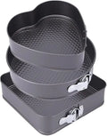 Carbon Steel Cake Baking Pan Set Non-Stick Round Square Heart Shape for Oven