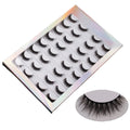 FX-Z38 Eye Lashes Wholesale 8D False Eyelashes 16 Pairs Boxed Customize Lashes Mix Full Strip Eyelashes Custom Logo Makeup Tools