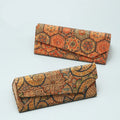 Wholesale Fashion Personality Hard Sunglasses Box Totem Printed Folding Triangle Glasses Case Men Women