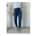 Women's Casual Cotton Straight Jeans Regular Denim Breathable Washable with Belt Cute Dresses for Girls Clothing